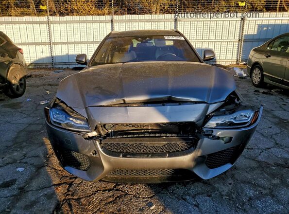 SAJBM2FV1JCY68232 2018 JAGUAR XF Угольный Вид спереди