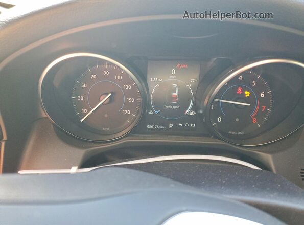 SAJBM2FV1JCY68232 2018 JAGUAR XF Угольный Вид щитка приборов