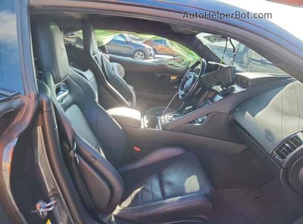 SAJD51EE5LCK64364 2020 JAGUAR F-TYPE Gray Rear seats view