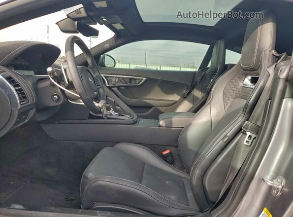 SAJD51FE0MCK69553 2021 JAGUAR F-TYPE Gray Vista interior delantera