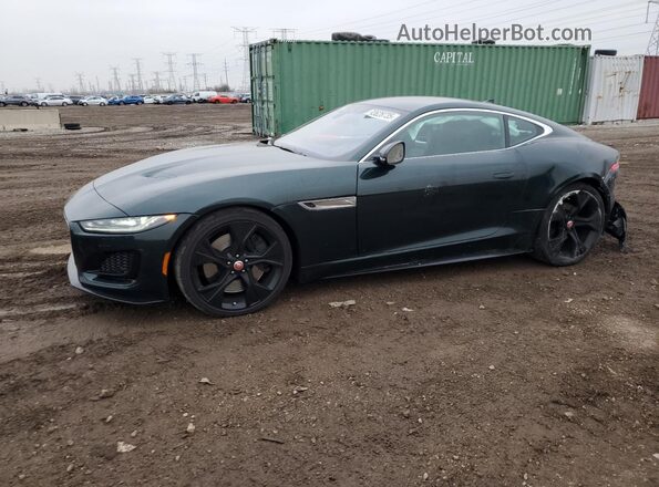 SAJD81FV8MCK69839 2021 JAGUAR F-TYPE Green Vista tres cuartos delantera izquierda