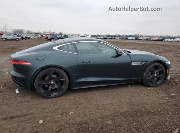 SAJD81FV8MCK69839 2021 JAGUAR F-TYPE Green Trasero derecho