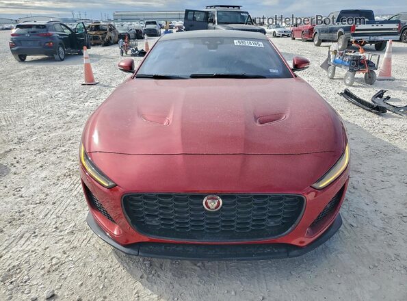SAJDD1EE3PCK82368 2023 JAGUAR F-TYPE Red Front view