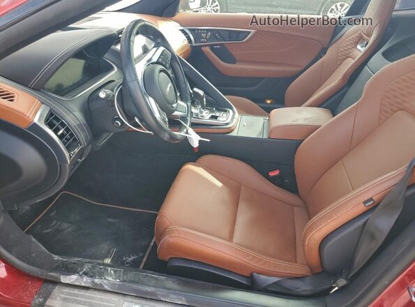 SAJDD1EE3PCK82368 2023 JAGUAR F-TYPE Red Front interior view