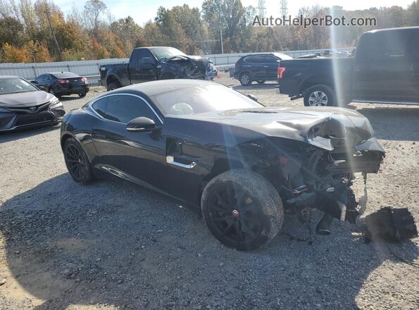 SAJDD1EV0JCK54664 2018 JAGUAR F-TYPE Черный Передняя правая четверть