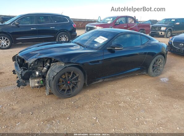 SAJDD1GX4JCK51989 2018 JAGUAR F-TYPE Черный Передняя левая четверть