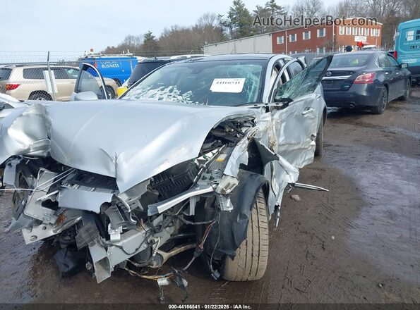 SAJWA1C71H8W12440 2017 JAGUAR XJ Silver Առջևի ձախ երեք քառորդ տեսարան