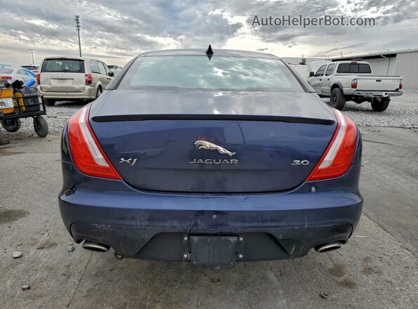 SAJWA1C73G8V91136 2016 JAGUAR XJ Синий Вид сзади