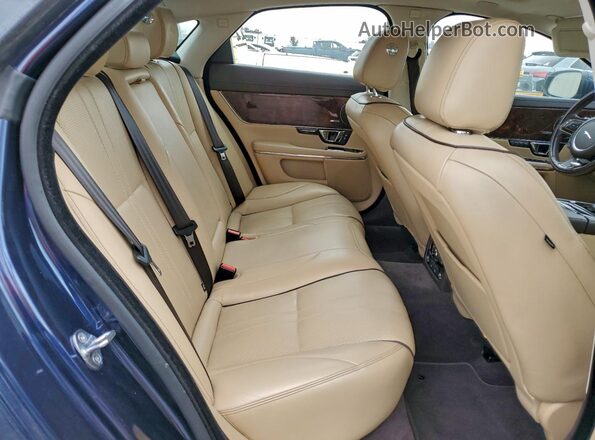 SAJWA1C73G8V91136 2016 JAGUAR XJ Синий Вид задних сидений