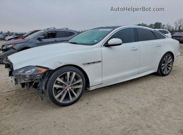 SAJWA1C73H8W12486 2017 JAGUAR XJ Белый Передняя левая четверть