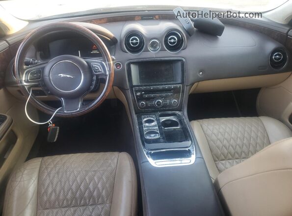 SAJWA2G72G8V92942 2016 JAGUAR XJL Black Vista del salpicadero