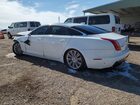2016 Jaguar Xjl Supercharged White vin: SAJWA2GE7GMW02726 Damage: Rear Bumper, Broken, Replacement Required