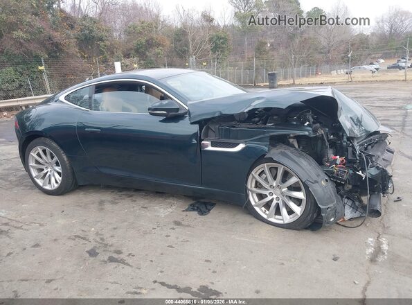 SAJWA6AT9G8K24738 2016 JAGUAR F-TYPE Зеленый Вид задней части салона