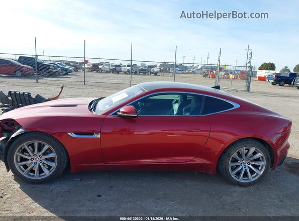 SAJWA6ATXH8K45535 2017 JAGUAR F-TYPE Темно-бордовый 