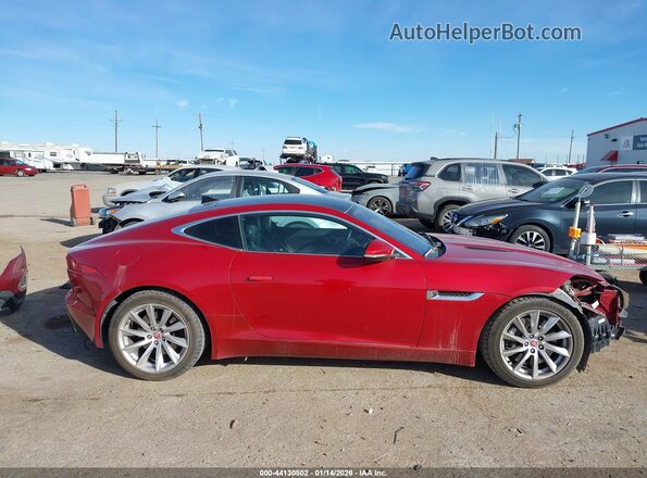 SAJWA6ATXH8K45535 2017 JAGUAR F-TYPE Темно-бордовый Панорамный вид салона 360°