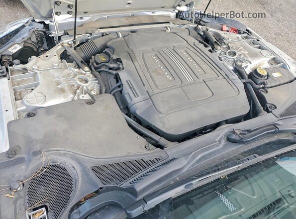 SAJWA6ETXG8K32213 2016 JAGUAR F-TYPE Серебряный Вид задней части салона