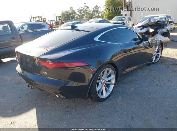 SAJWB6BCXG8K32777 2016 JAGUAR F-TYPE Black Задня права чверть