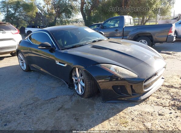 SAJWB6BCXG8K32777 2016 JAGUAR F-TYPE Black Передня права чверть