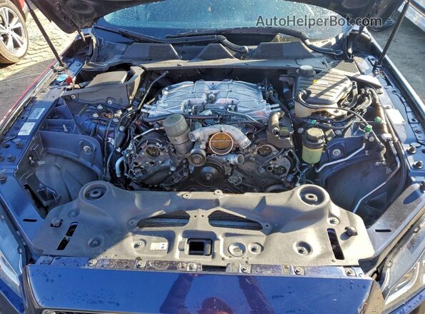 SAJWJ1CD0G8W02051 2016 JAGUAR XJ Синий Вид задней части салона