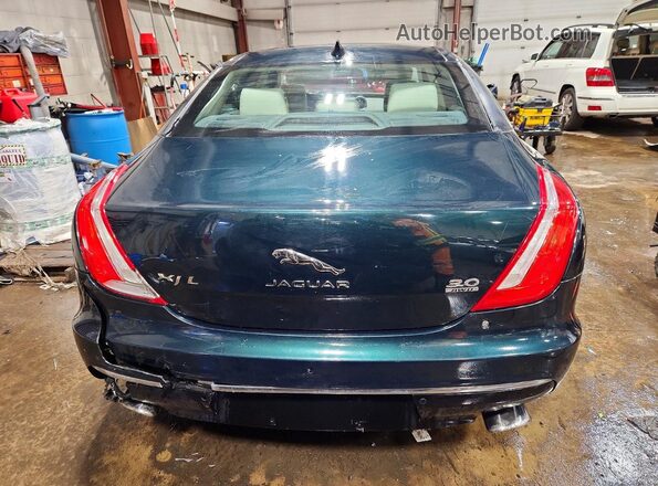 SAJWJ2GD9G8V95102 2016 JAGUAR XJL Green Widok z tyłu