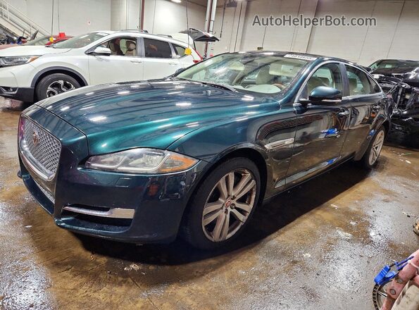 SAJWJ2GD9G8V95102 2016 JAGUAR XJL Green Przód lewy