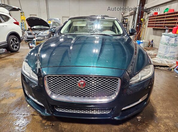 SAJWJ2GD9G8V95102 2016 JAGUAR XJL Green Widok z przodu