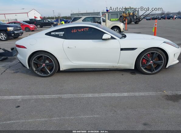 SAJWJ6DL5HMK43730 2017 JAGUAR F-TYPE Белый Панорамный вид салона 360°