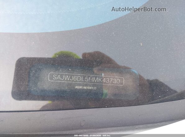 SAJWJ6DL5HMK43730 2017 JAGUAR F-TYPE Белый Вид подкапотного пространства
