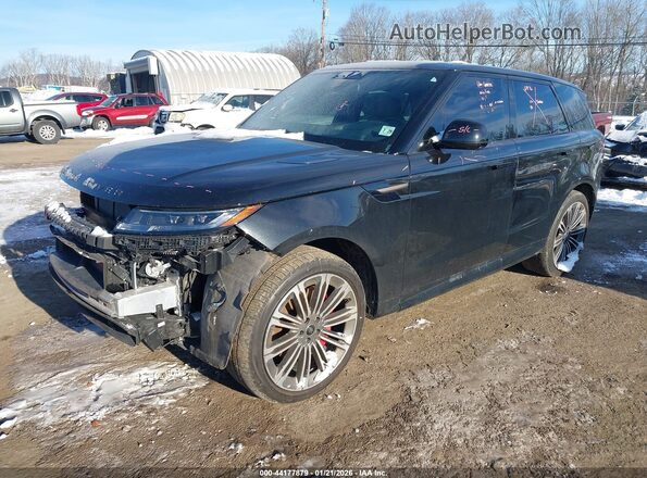 SAL1L9FU9RA175065 2024 LAND ROVER RANGE ROVER SPORT Черный Передняя левая четверть