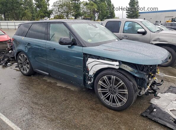 SAL1P9EU1RA408023 2024 LAND ROVER RANGE Бирюзовый Передняя правая четверть