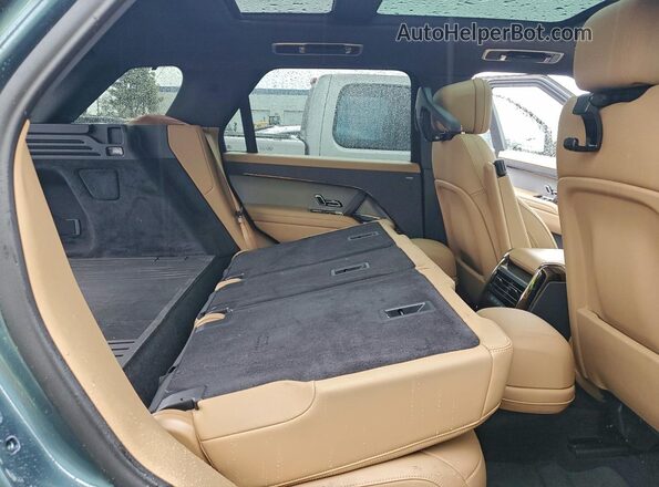 SAL1P9EU1RA408023 2024 LAND ROVER RANGE Бирюзовый Вид задней части салона