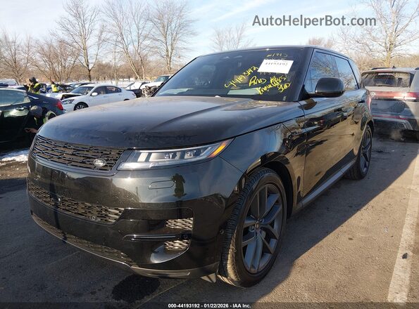 SAL1P9EU5RA411443 2024 LAND ROVER RANGE ROVER SPORT Черный Вид спереди