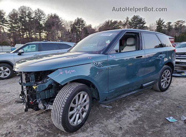 SAL1P9EU6RA418773 2024 LAND ROVER RANGE Бирюзовый Передняя левая четверть