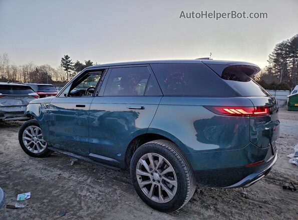 SAL1P9EU6RA418773 2024 LAND ROVER RANGE Бирюзовый Задняя левая четверть