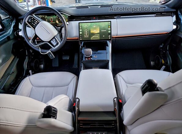 SAL1P9EU6RA418773 2024 LAND ROVER RANGE Бирюзовый Вид панели приборов