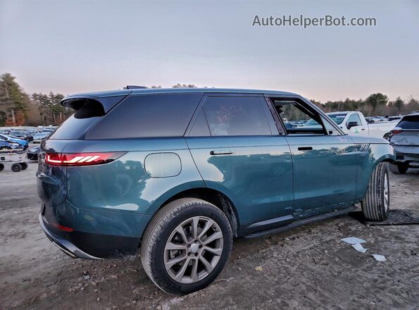 SAL1P9EU6RA418773 2024 LAND ROVER RANGE Бирюзовый Задняя правая четверть