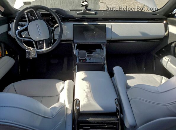SAL1P9EU7RA165754 2024 LAND ROVER RANGE White Вид панелі приладів