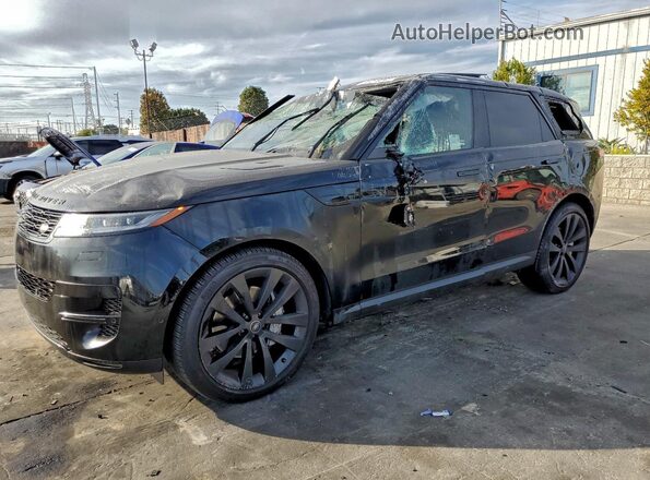SAL1P9EU9SA486264 2025 LAND ROVER RANGE Black Առջևի ձախ երեք քառորդ տեսարան