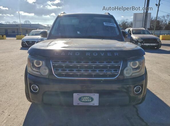 SALAB2V61GA806580 2016 LAND ROVER LR4 Black Widok z przodu
