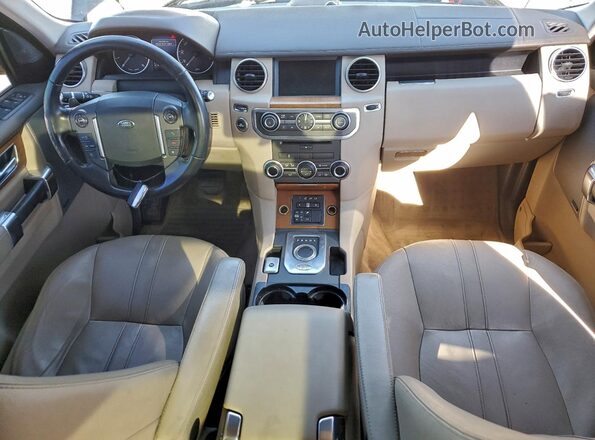 SALAB2V61GA806580 2016 LAND ROVER LR4 Black Widok deski rozdzielczej