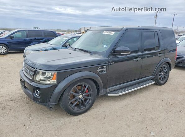 SALAG2V60GA797288 2016 LAND ROVER LR4 Black Przód lewy