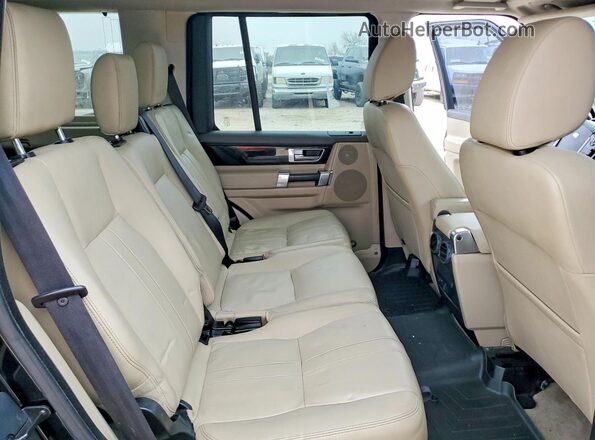 SALAG2V60GA797288 2016 LAND ROVER LR4 Black Widok tylnych siedzeń