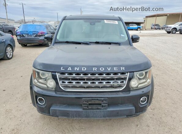SALAG2V60GA797288 2016 LAND ROVER LR4 Black Widok z przodu