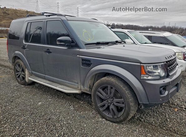 SALAG2V62GA844417 2016 LAND ROVER LR4 Серый Передняя правая четверть
