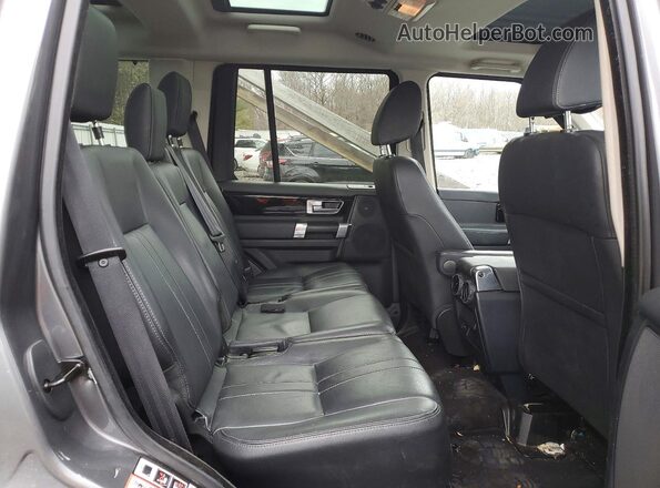 SALAG2V67GA814829 2016 LAND ROVER LR4 Gray Widok tylnych siedzeń