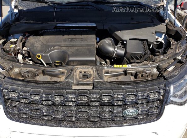 SALCJ2FX0NH913188 2022 LAND ROVER DISCOVERY White Vista del compartimento del motor