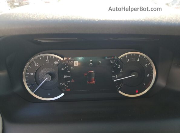 SALCJ2FX1PH921495 2023 LAND ROVER DISCOVERY White Սարքավորումների վահանակի տեսք