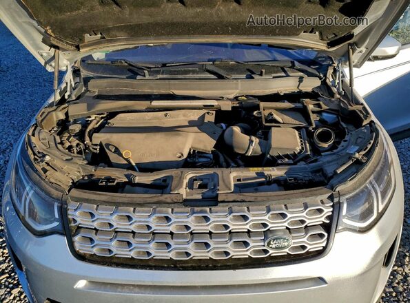 SALCJ2FX4LH834569 2020 LAND ROVER DISCOVERY Silver VIN sticker view