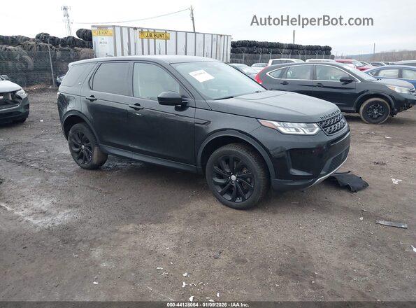 SALCJ2FX5PH914453 2023 LAND ROVER DISCOVERY SPORT Черный Передняя правая четверть