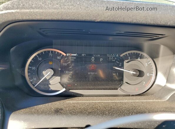 SALCJ2FX6MH903442 2021 LAND ROVER DISCOVERY White Instrument cluster view